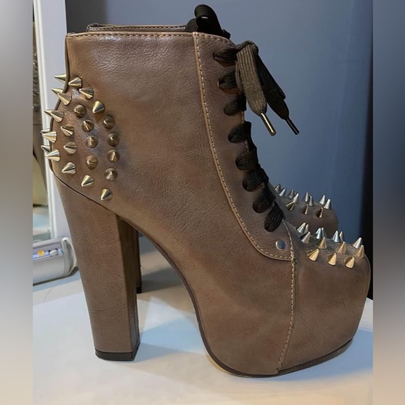 2014 Coachella Jeffrey Campbell Knockoff Platform Spike Heels Kesha Lady Gaga - Picture 5 of 6